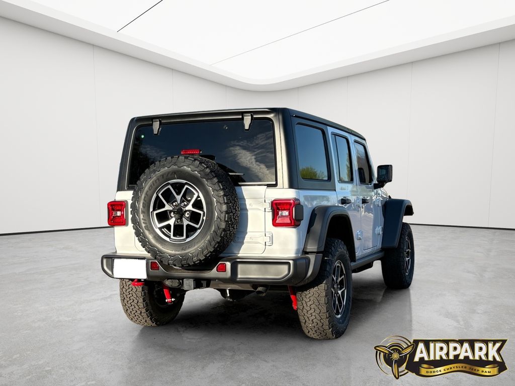 New 2026 Bright White Jeep Rubicon image 4