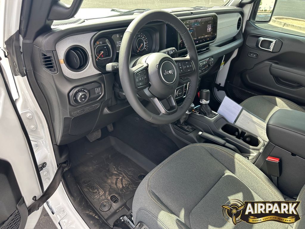 New 2025 Bright White Jeep Sport image 15