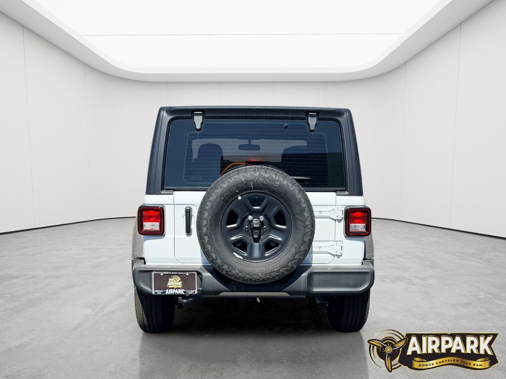 New 2026 Bright White Jeep Sport image 5