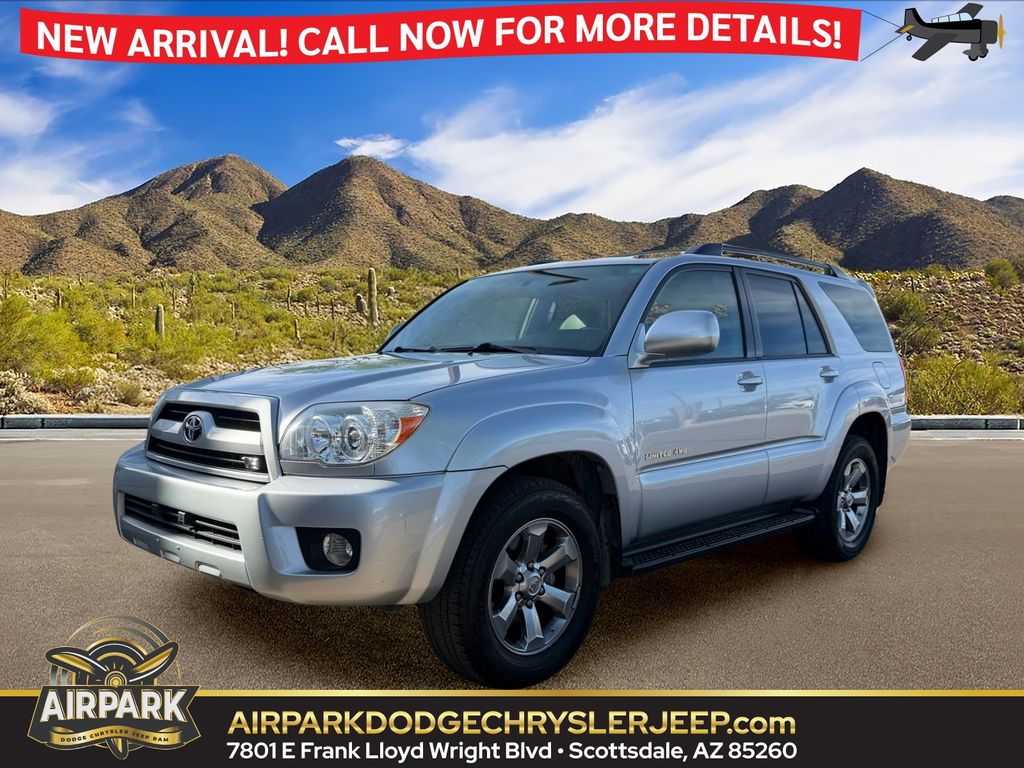 Silver 2006 Toyota 4Runner SUV / Crossover Four-Wheel Drive Automatic
