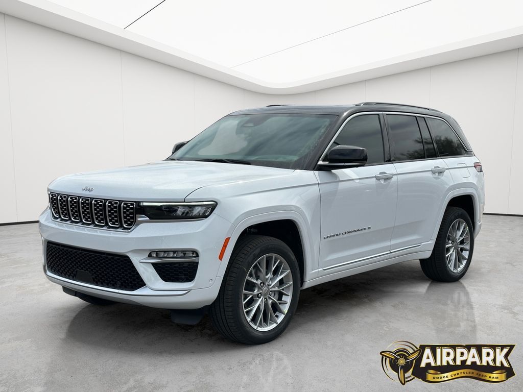 New 2025 Bright White Jeep Summit image 9