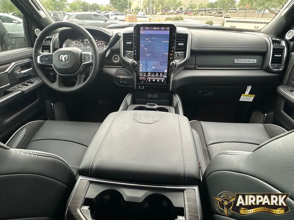 New 2026 Diamond Black Crystal Pearlcoat Ram Laramie image 14