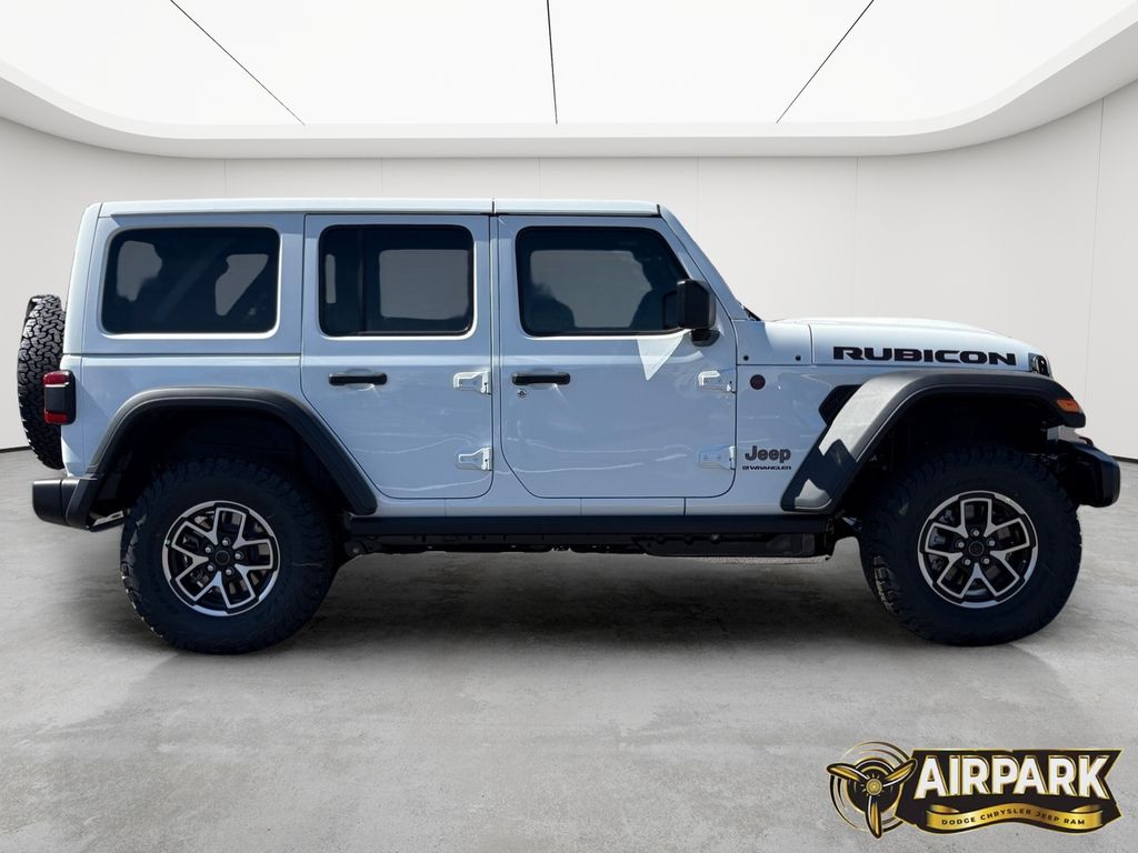 New 2026 Bright White Jeep Rubicon image 3