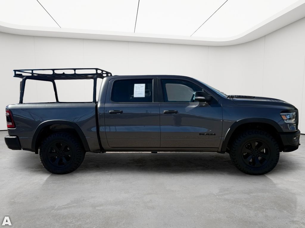 Used 2022 Granite Crystal Metallic Clearcoat Ram Rebel image 8