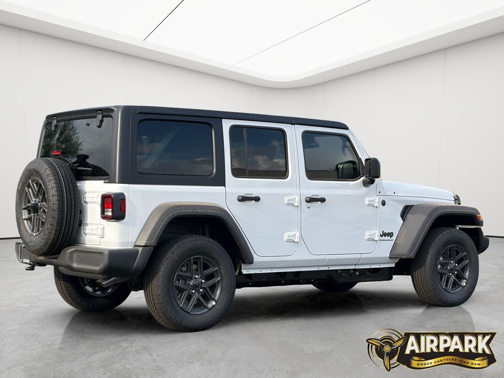New 2026 Bright White Jeep Sport image 4