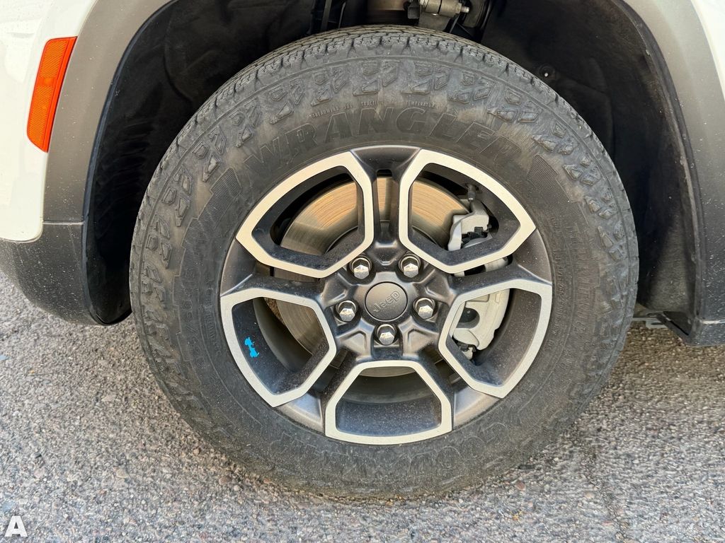 Used 2023 Bright White Clearcoat Jeep Trailhawk 4xe image 6