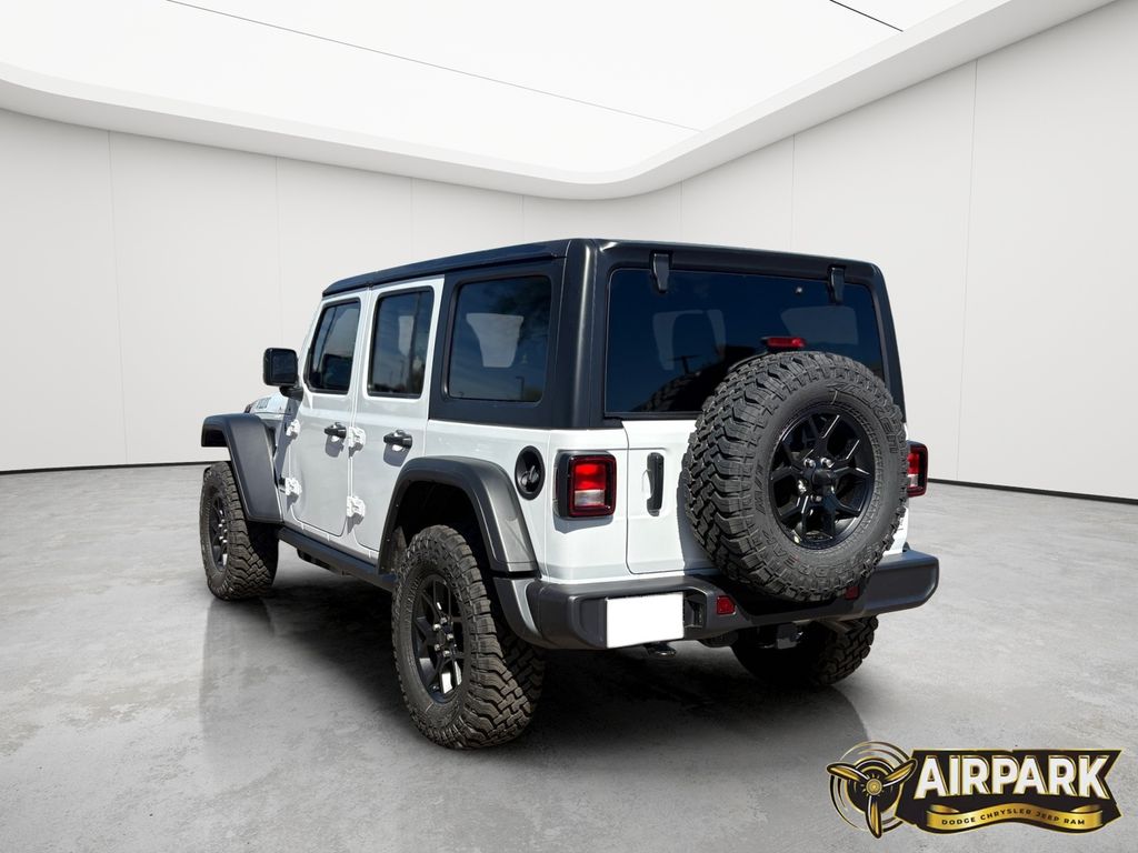 New 2026 Bright White Jeep Sport image 6