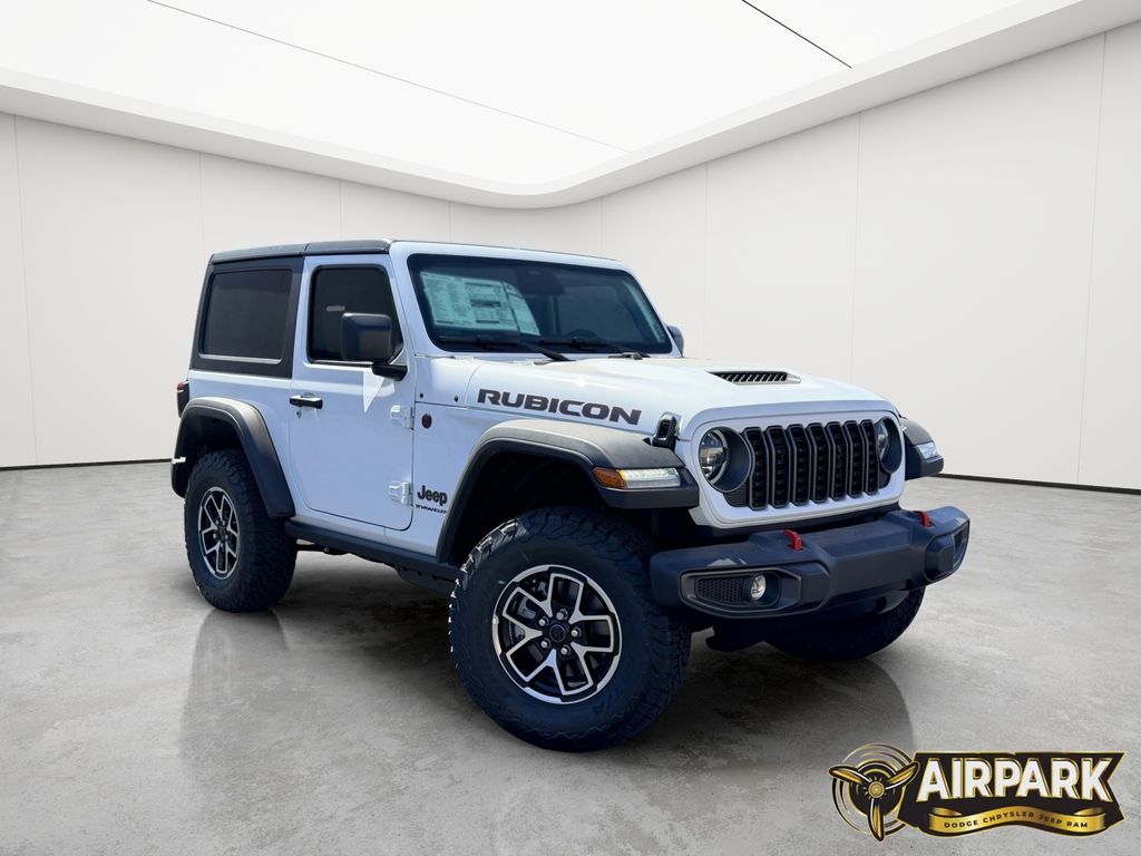 New 2026 Bright White Jeep Rubicon image 2