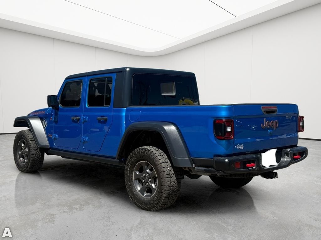 Used 2021 Hydro Blue Pearlcoat Jeep Rubicon image 4