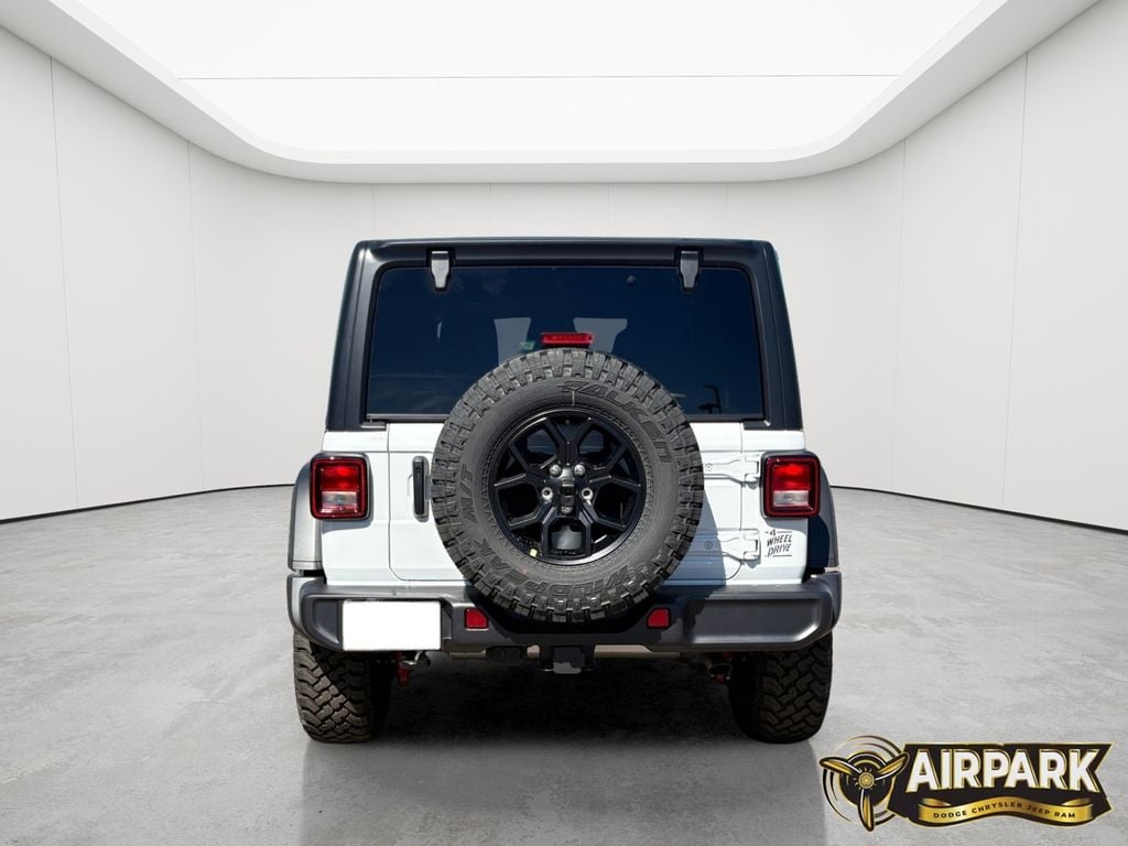 New 2026 Bright White Jeep Sport image 5