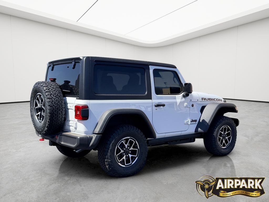 New 2026 Bright White Jeep Rubicon image 4