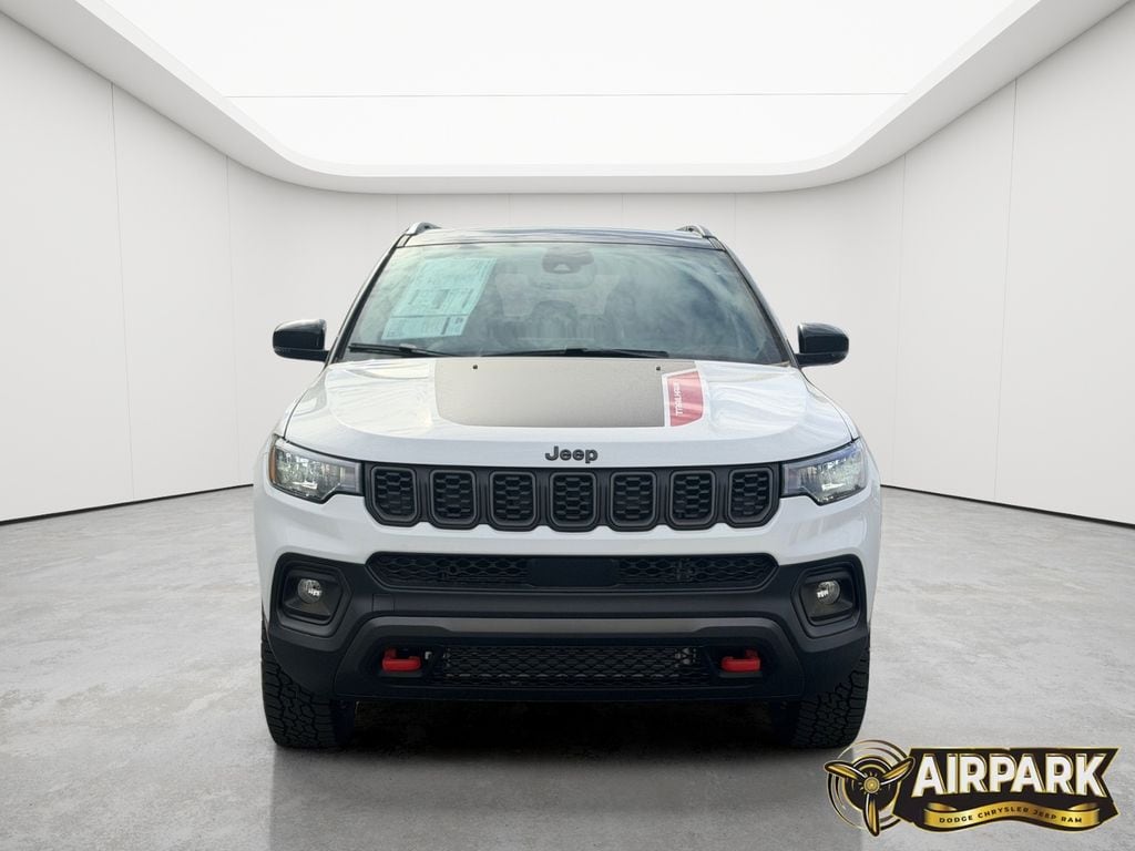 New 2026 Bright White Jeep Trailhawk image 9
