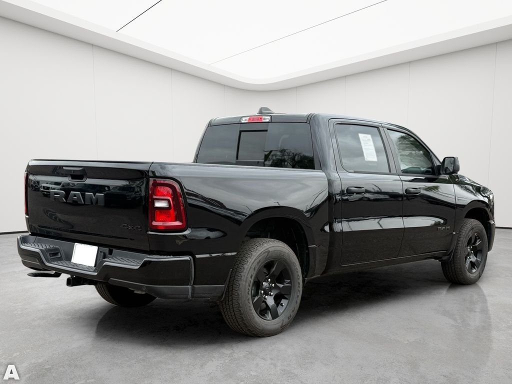 Used 2025 Diamond Black Crystal Pearlcoat Ram Tradesman image 7