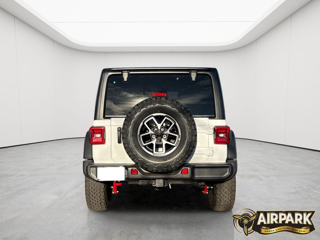 New 2026 Bright White Jeep Rubicon image 5