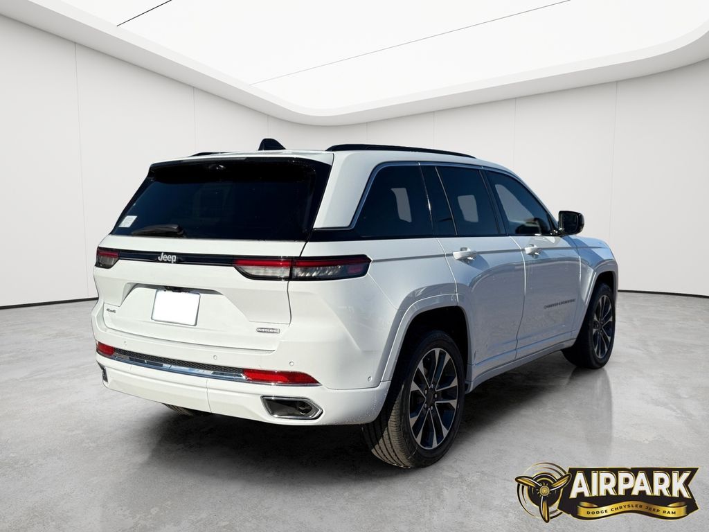 New 2025 Bright White Jeep Overland image 4