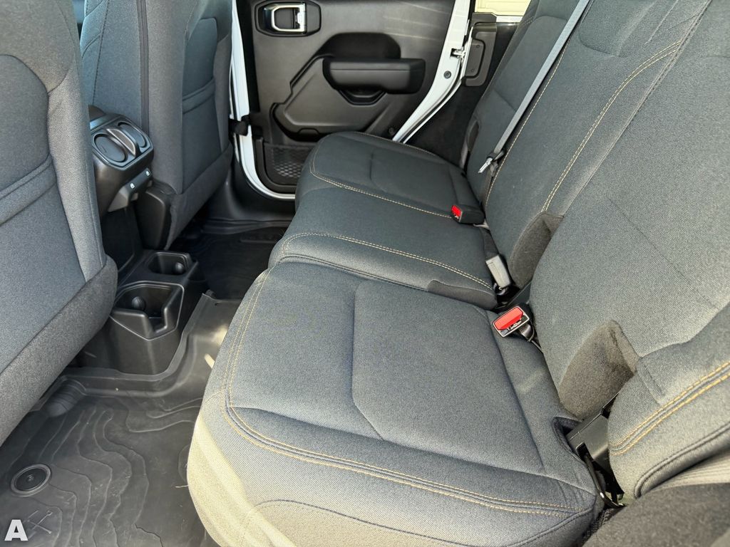 Used 2025 Bright White Clearcoat Jeep Sport S image 14