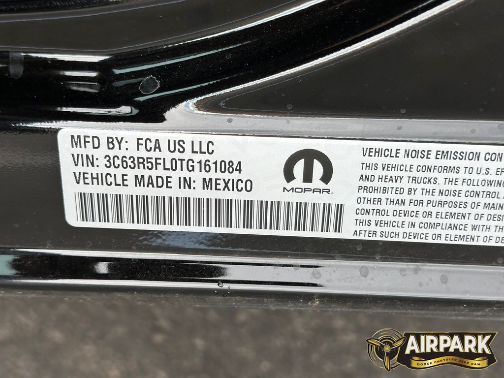 New 2026 Diamond Black Crystal Pearlcoat Ram Laramie image 22