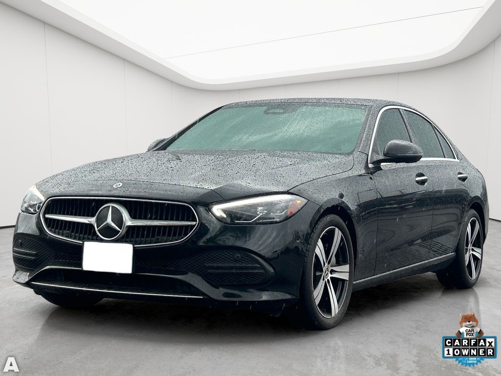 Used 2025 Black Mercedes-Benz C 300 image 2