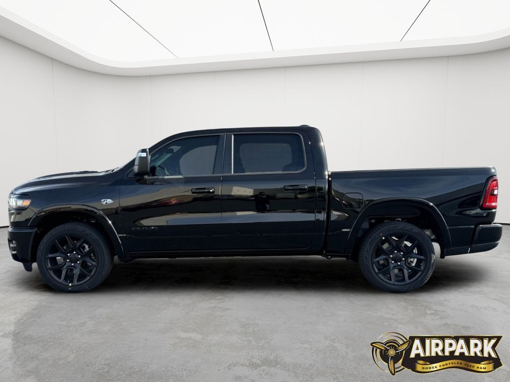 New 2026 Diamond Black Crystal Pearlcoat Ram Laramie image 8