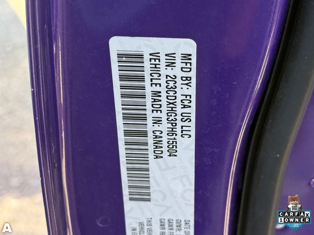 Used 2023 Plum Crazy Pearlcoat Dodge GT image 13