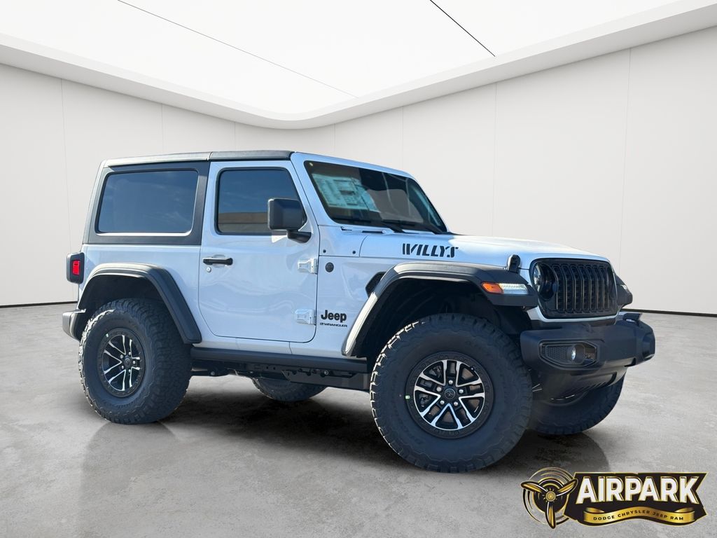 New 2026 Bright White Jeep Sport image 2