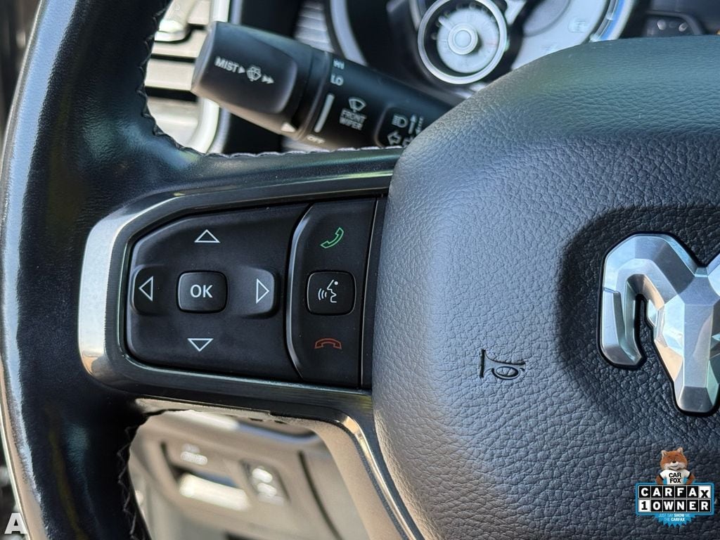 Used 2020 Diamond Black Crystal Pearlcoat Ram Limited image 16