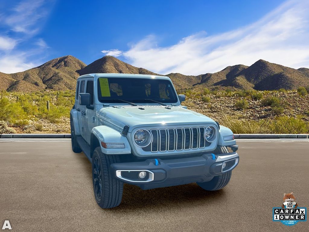 Used 2024 Earl Clearcoat Jeep Sahara 4xe image 4