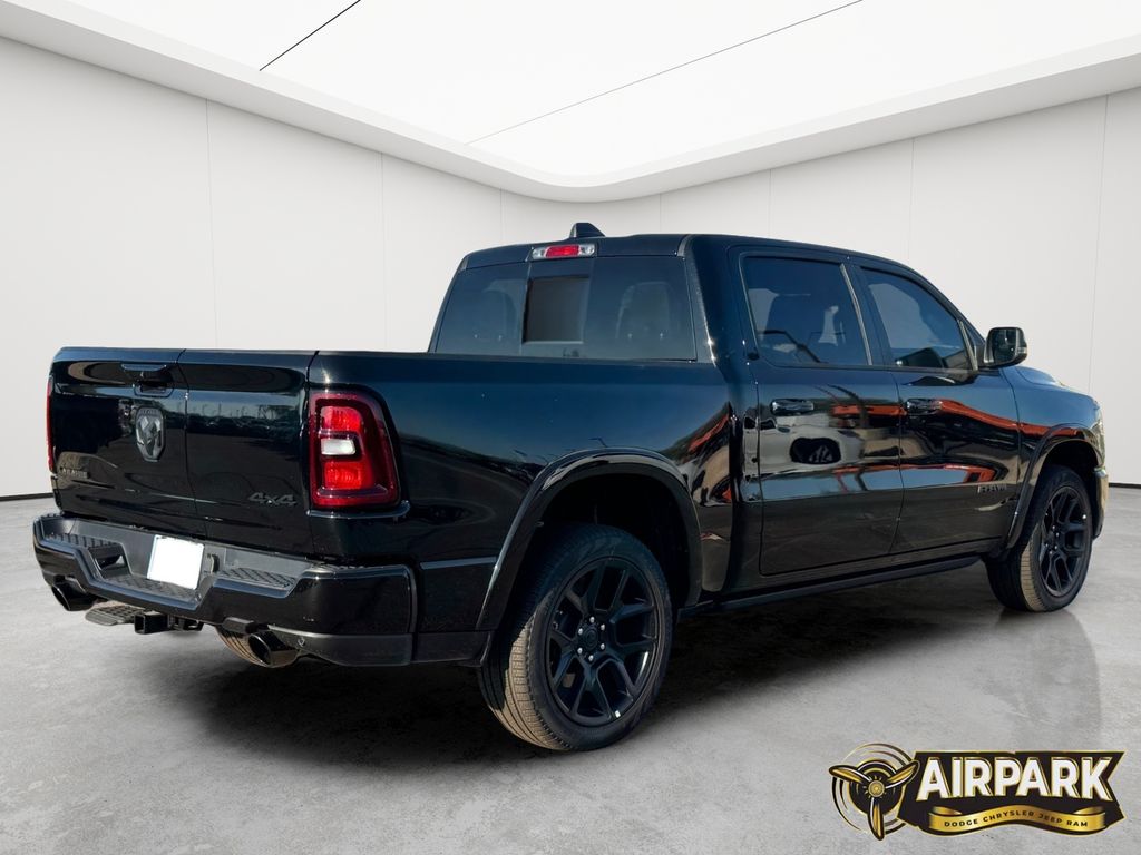 New 2026 Diamond Black Crystal Pearlcoat Ram Laramie image 4