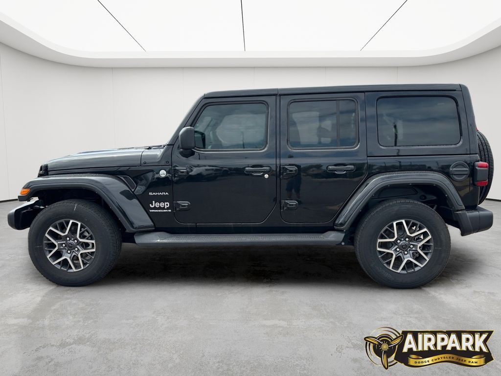 New 2024 Black Jeep 4-Door Sahara image 8