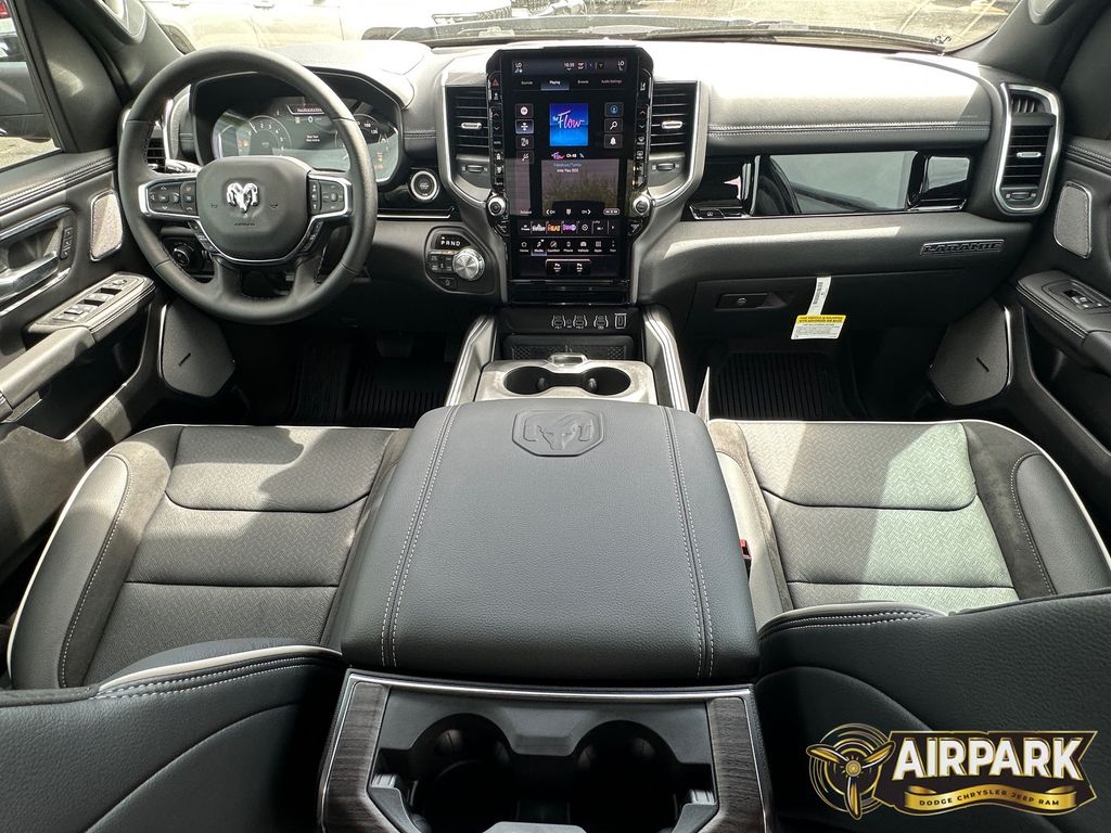 New 2026 Diamond Black Crystal Pearlcoat Ram Laramie image 14