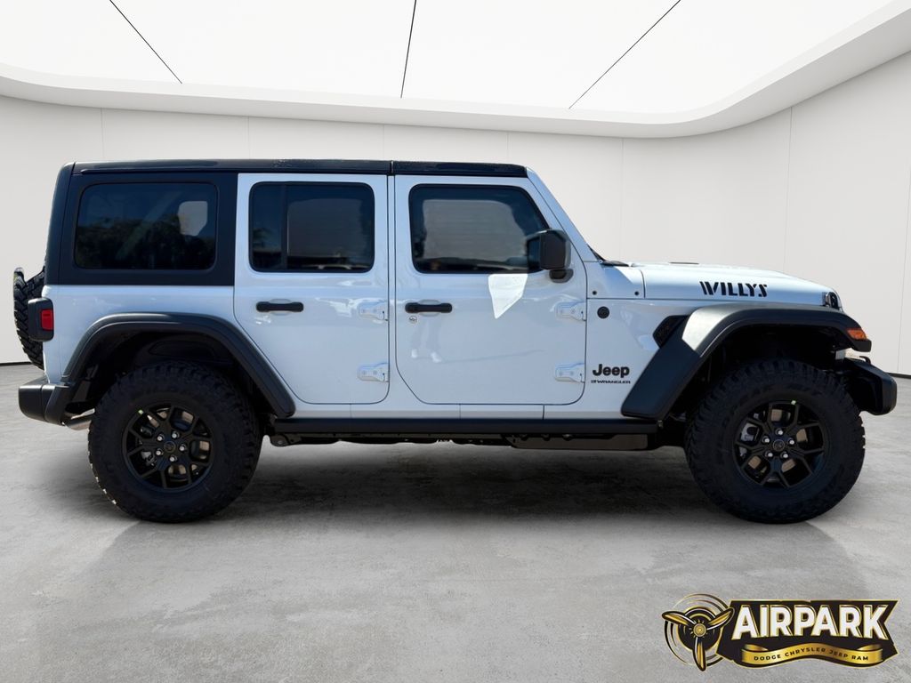 New 2026 Bright White Jeep Sport image 3