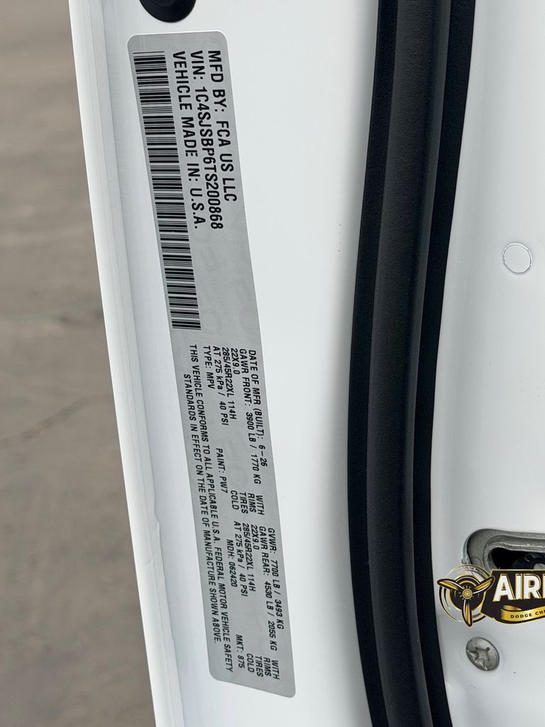 New 2026 Bright White Jeep Limited image 28