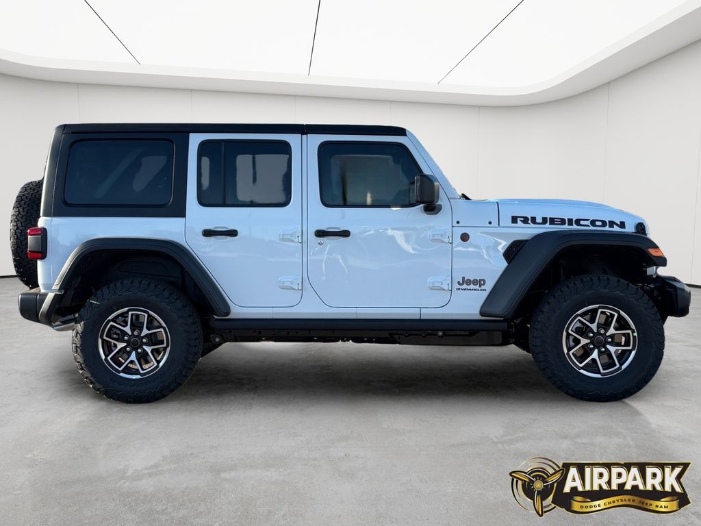 New 2026 Bright White Jeep Rubicon image 3