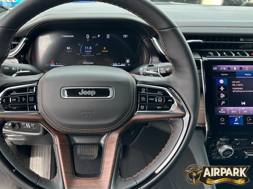 New 2025 Bright White Jeep Summit image 19