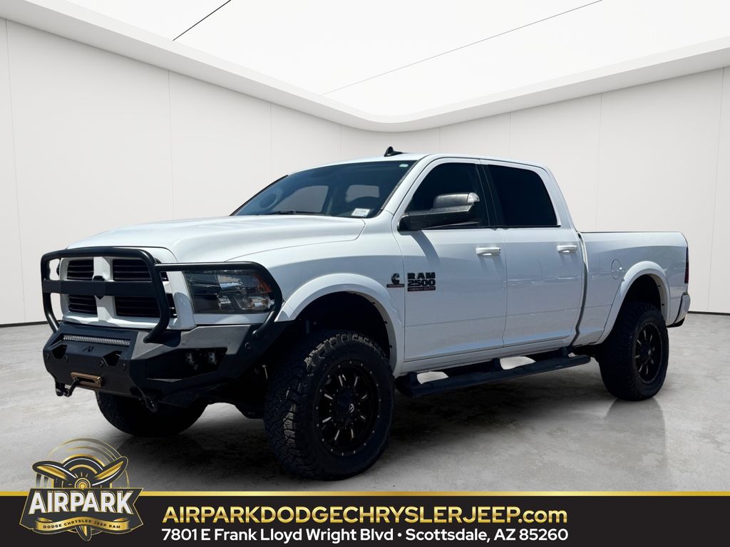 Bright White Clearcoat 2017 RAM 2500 Big Horn Crew Cab 4WD Pickup Truck Four-Wheel Drive Automatic