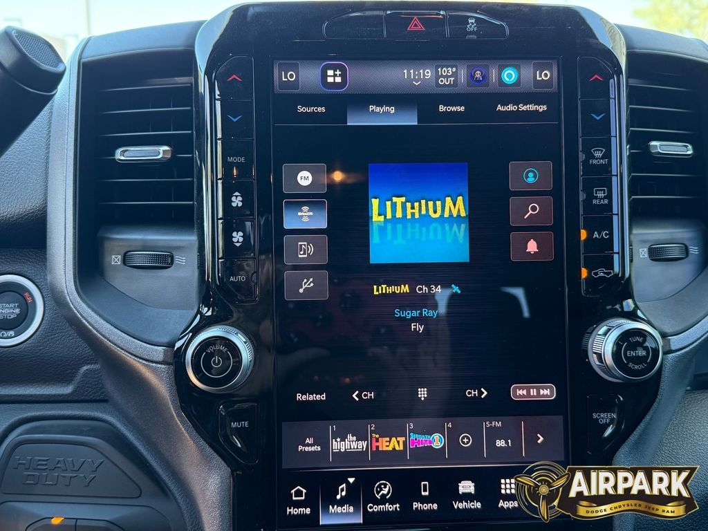 New 2026 Diamond Black Crystal Pearlcoat Ram Tradesman image 13