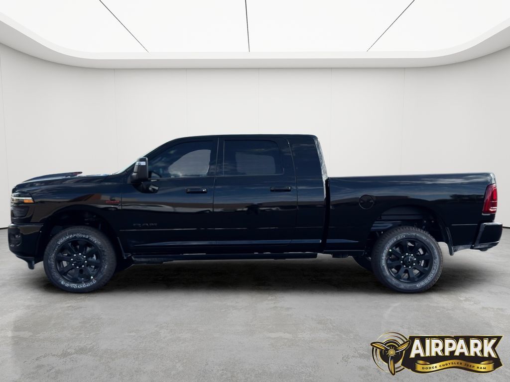 New 2026 Diamond Black Crystal Pearlcoat Ram Laramie image 3