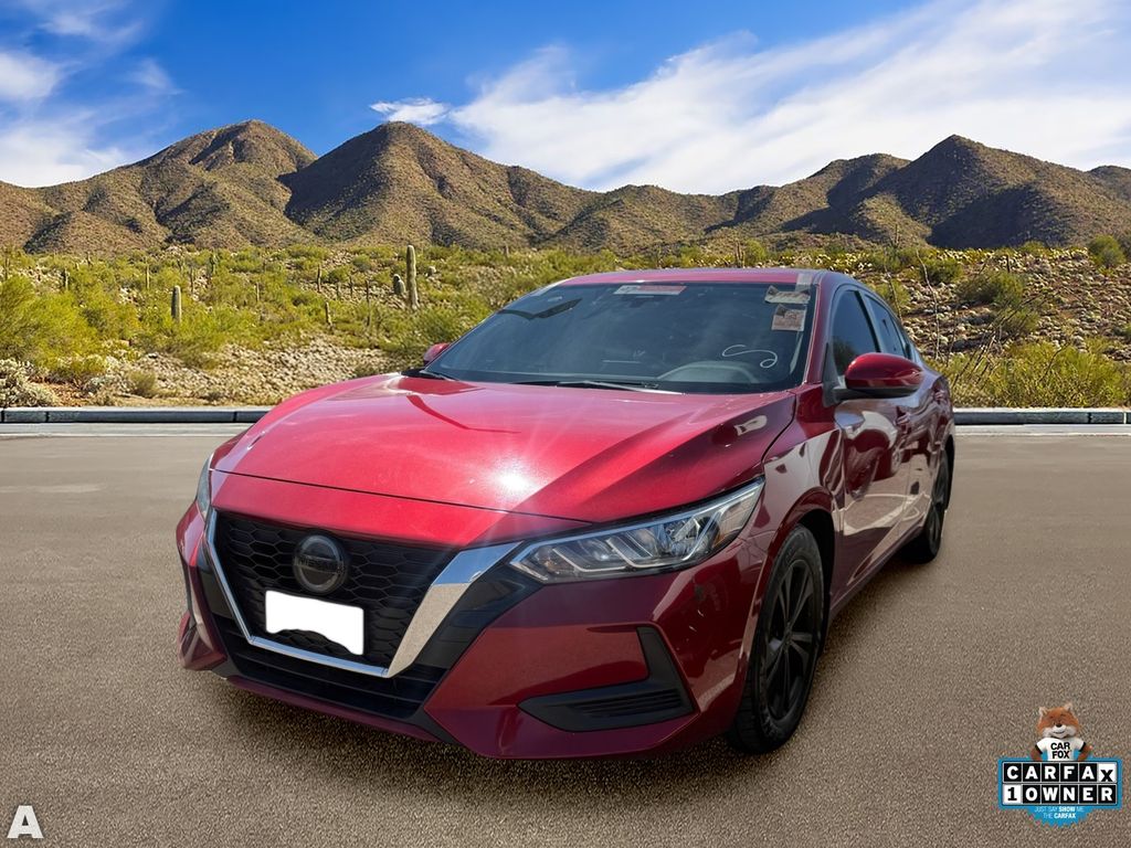 Used 2023 Scarlet Ember Tintcoat Nissan SV image 2