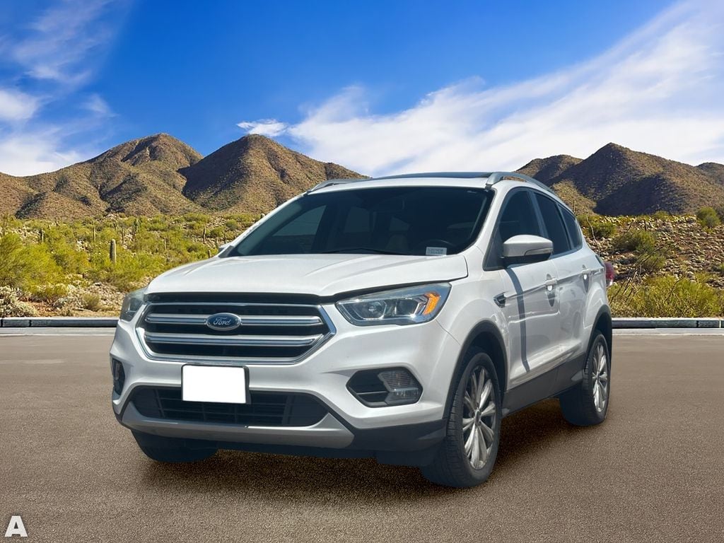 Used 2017 Ford Escape Titanium with VIN 1FMCU9J98HUE82509 for sale in Scottsdale, AZ