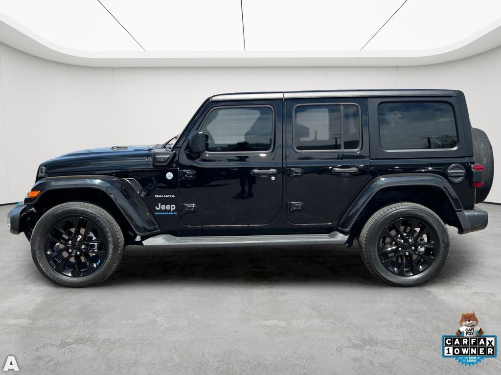 Used 2023 Black Clearcoat Jeep Sahara 4xe image 3