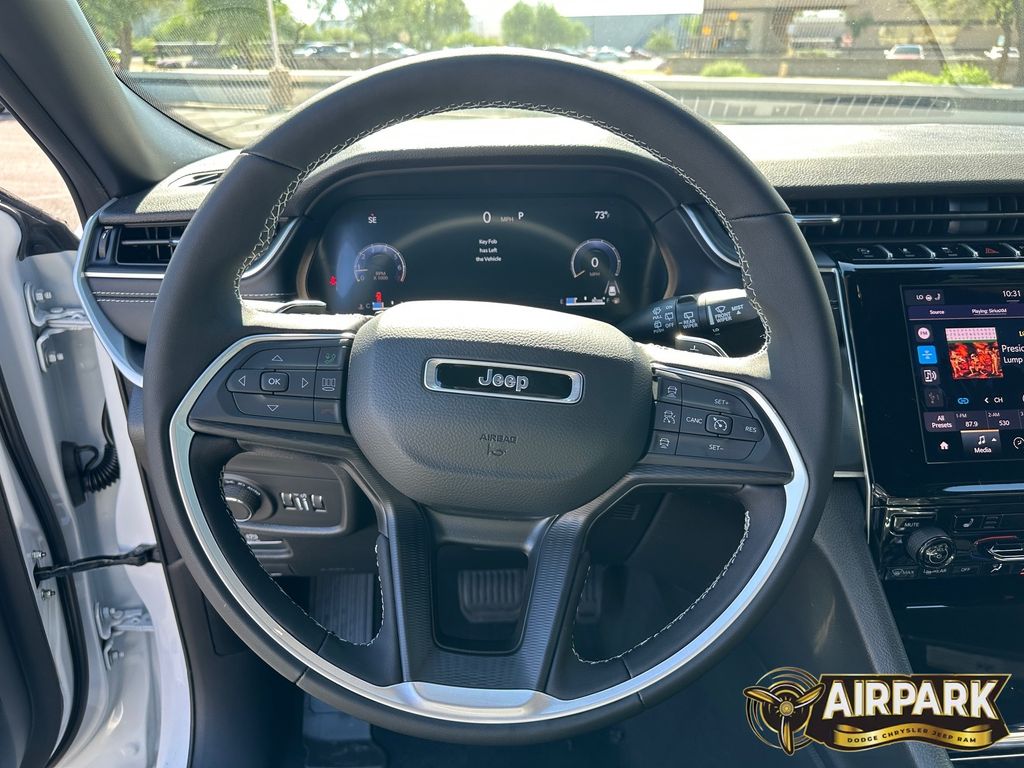 New 2025 Bright White Jeep Laredo image 17