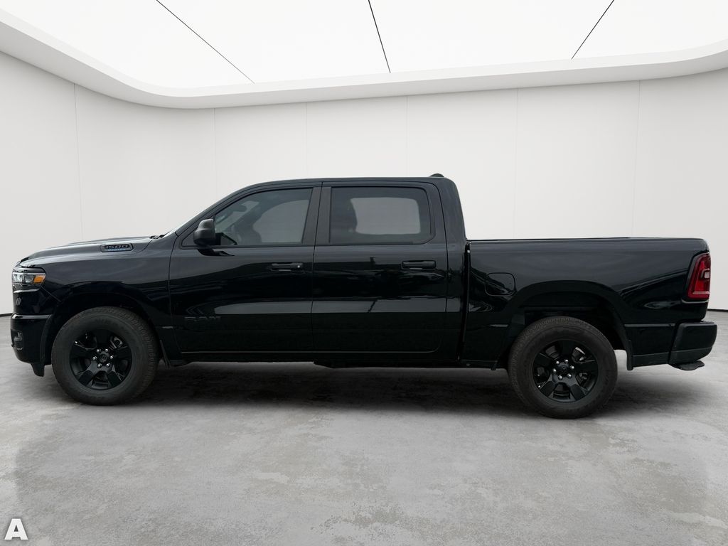 Used 2025 Diamond Black Crystal Pearlcoat Ram Tradesman image 3