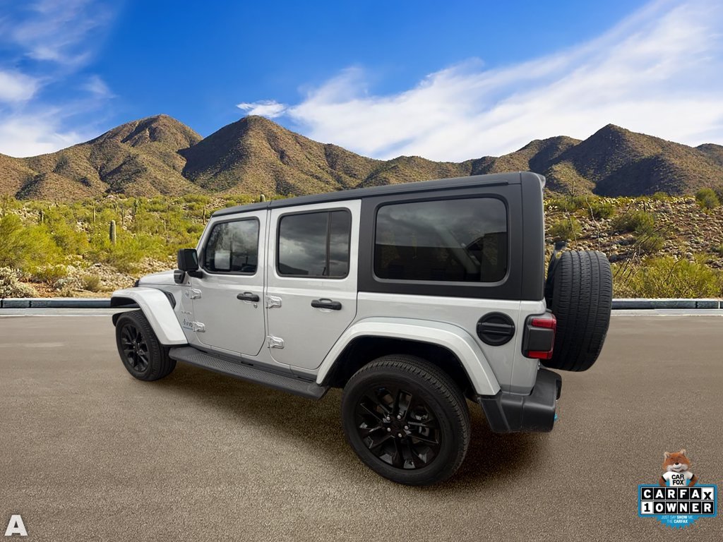 Certified Used 2023 Silver Zynith Clearcoat Jeep Sahara 4xe image 3
