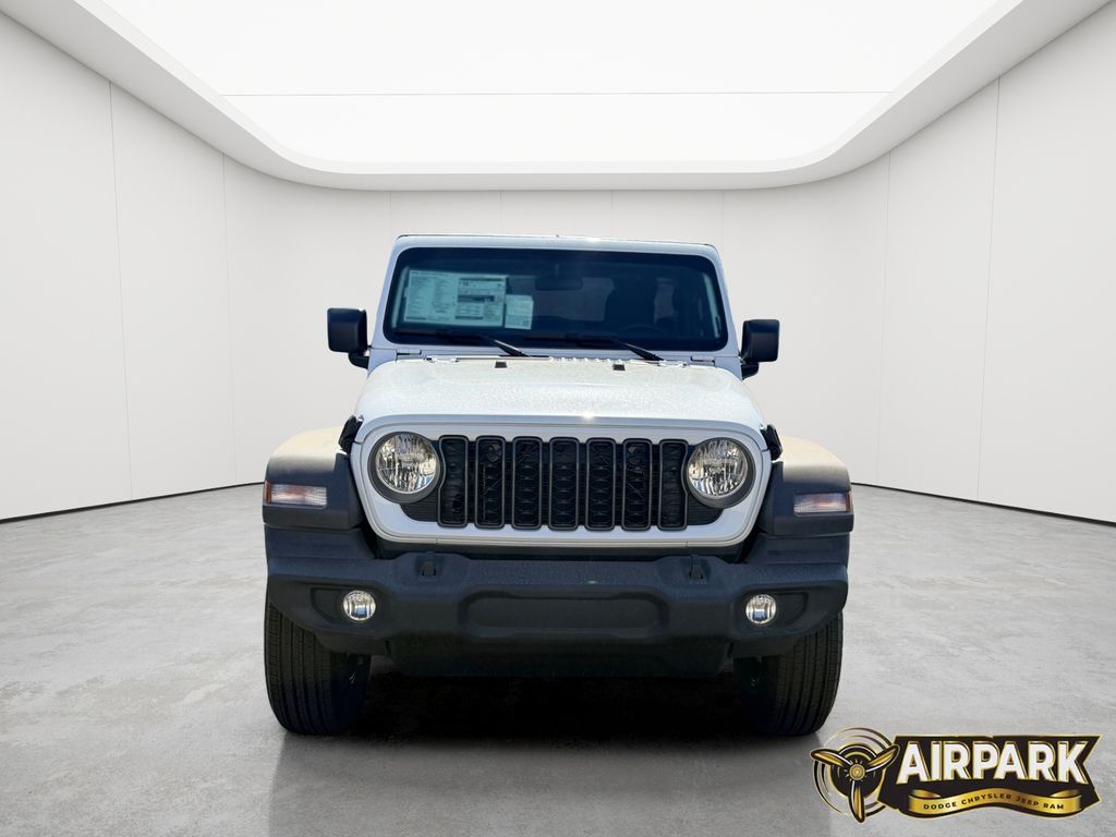 New 2026 Bright White Jeep Sport image 9