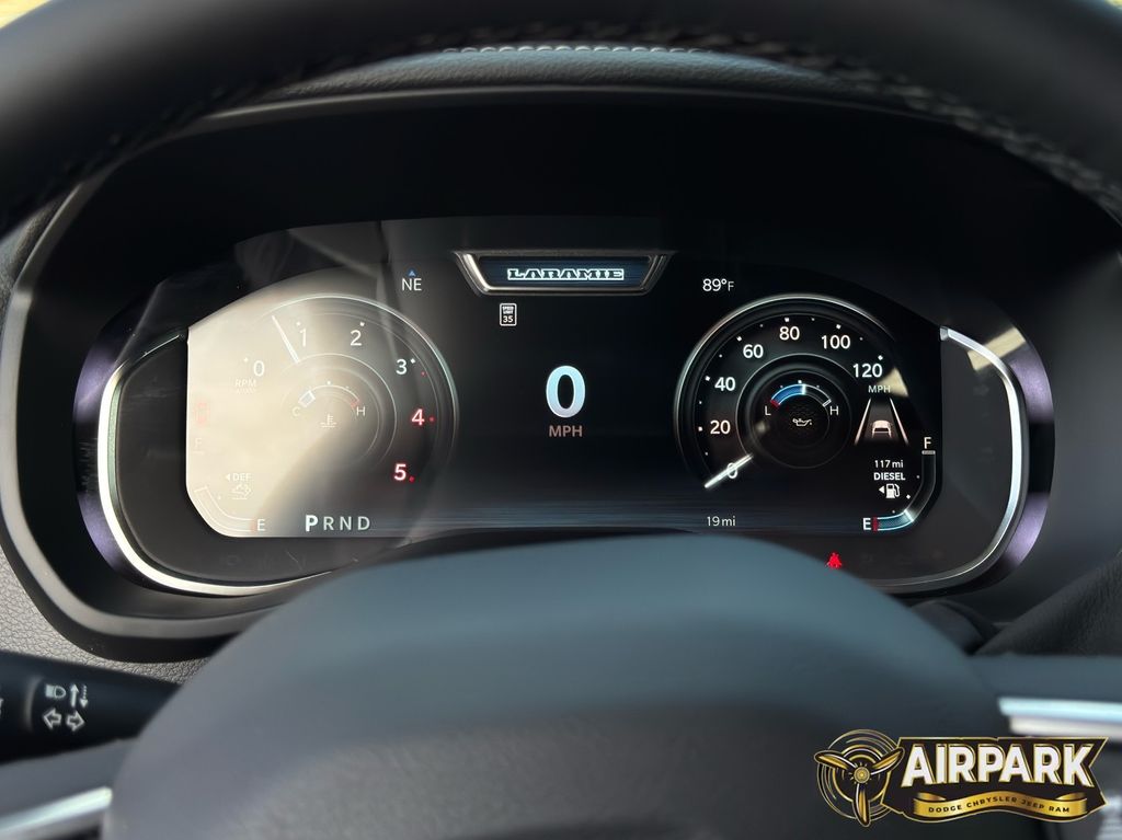 New 2026 Diamond Black Crystal Pearlcoat Ram Laramie image 20