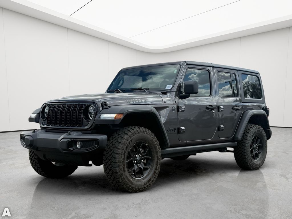 Used 2025 Granite Crystal Metallic Clearcoat Jeep Willys image 2