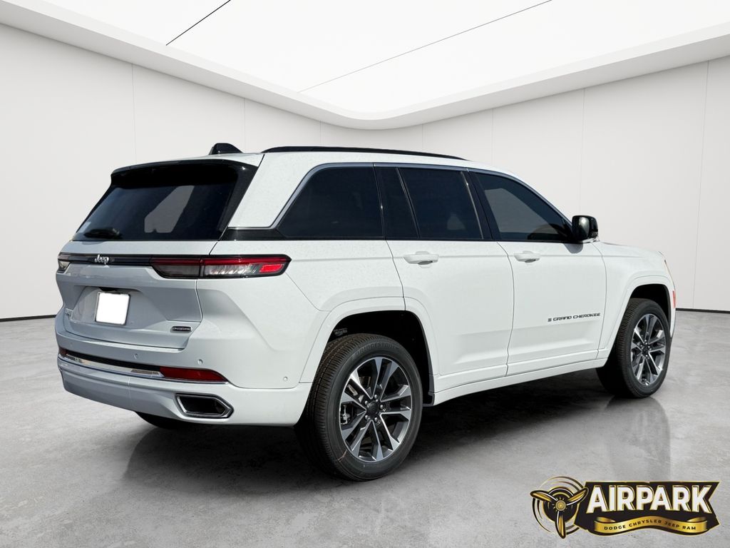 New 2025 Bright White Jeep Overland image 4