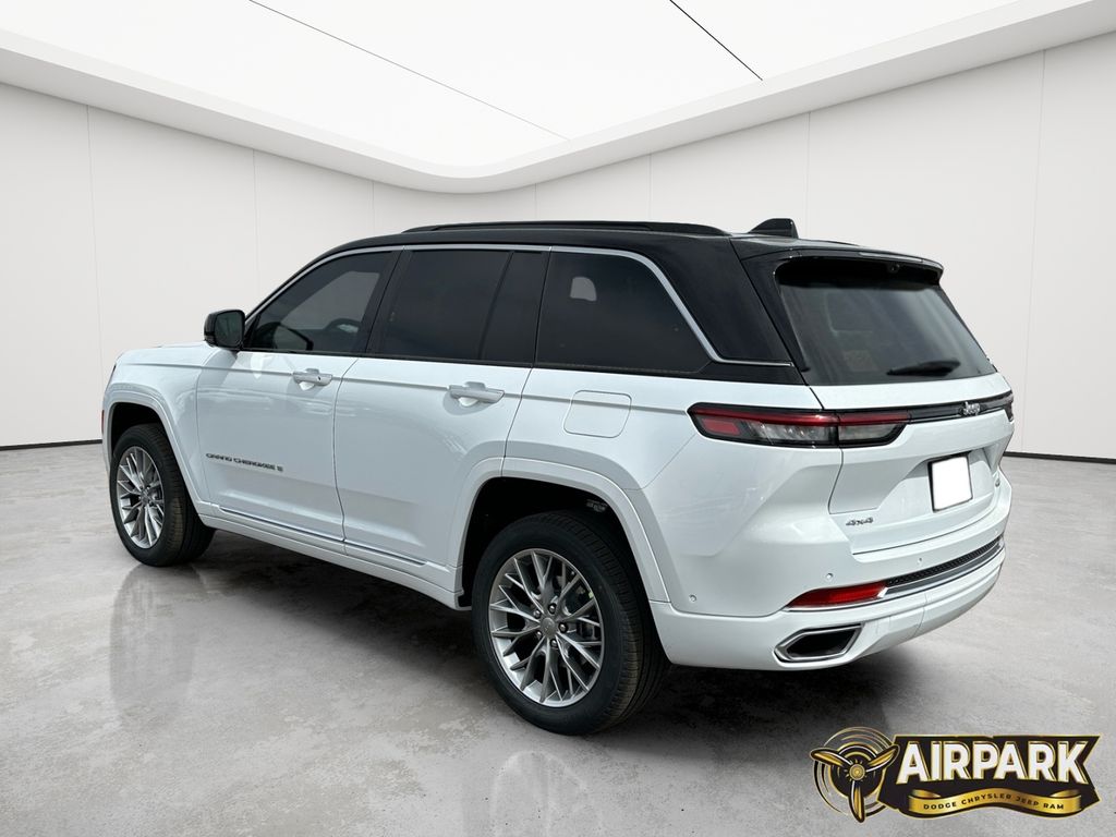 New 2025 Bright White Jeep Summit image 7