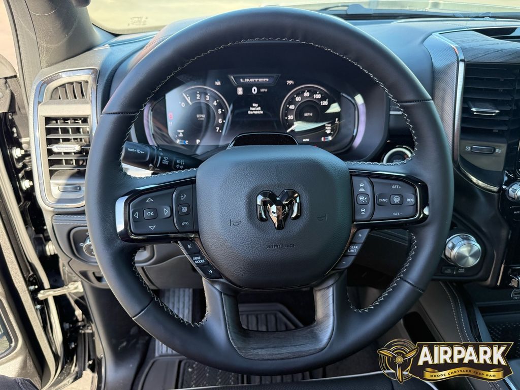 New 2026 Diamond Black Crystal Pearlcoat Ram Limited image 15