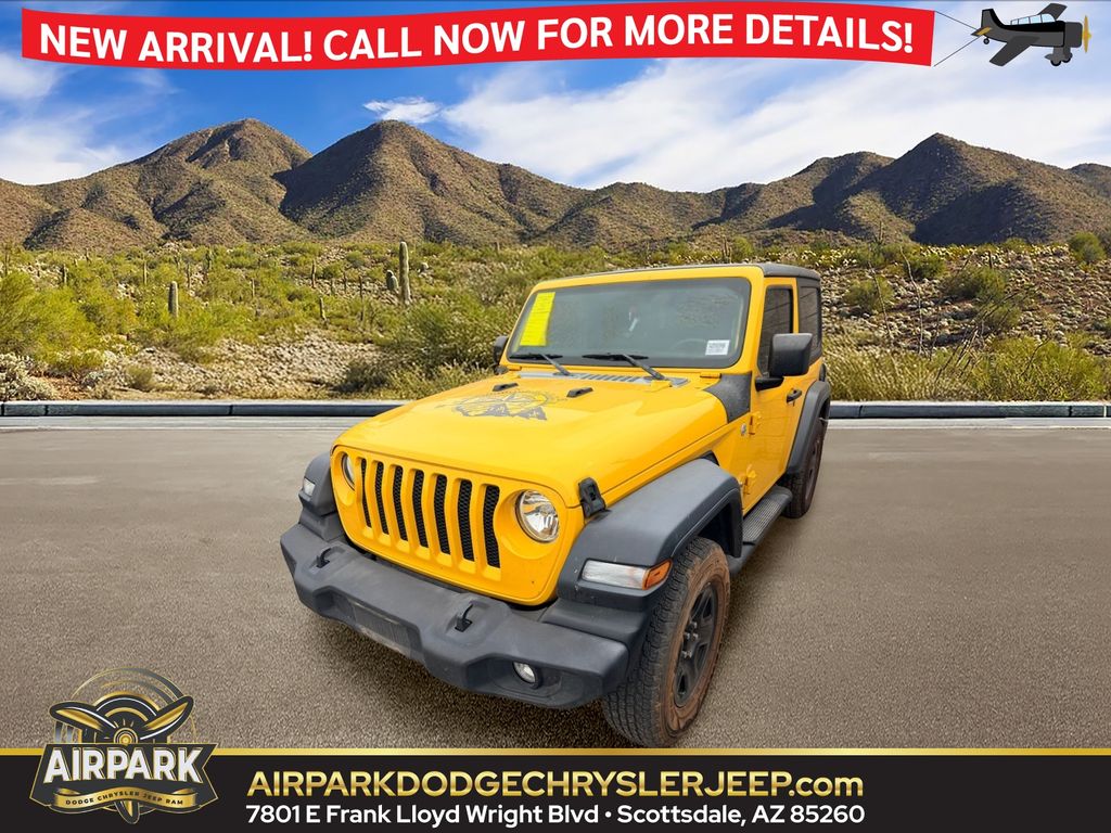 Baja Yellow Clearcoat 2019 Jeep Wrangler Sport 4WD SUV / Crossover Four-Wheel Drive Automatic